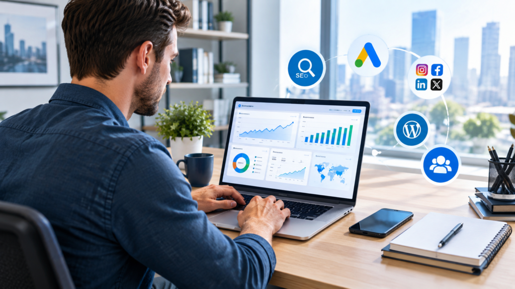 About Aelftech Com digital marketing services for U.S. businesses