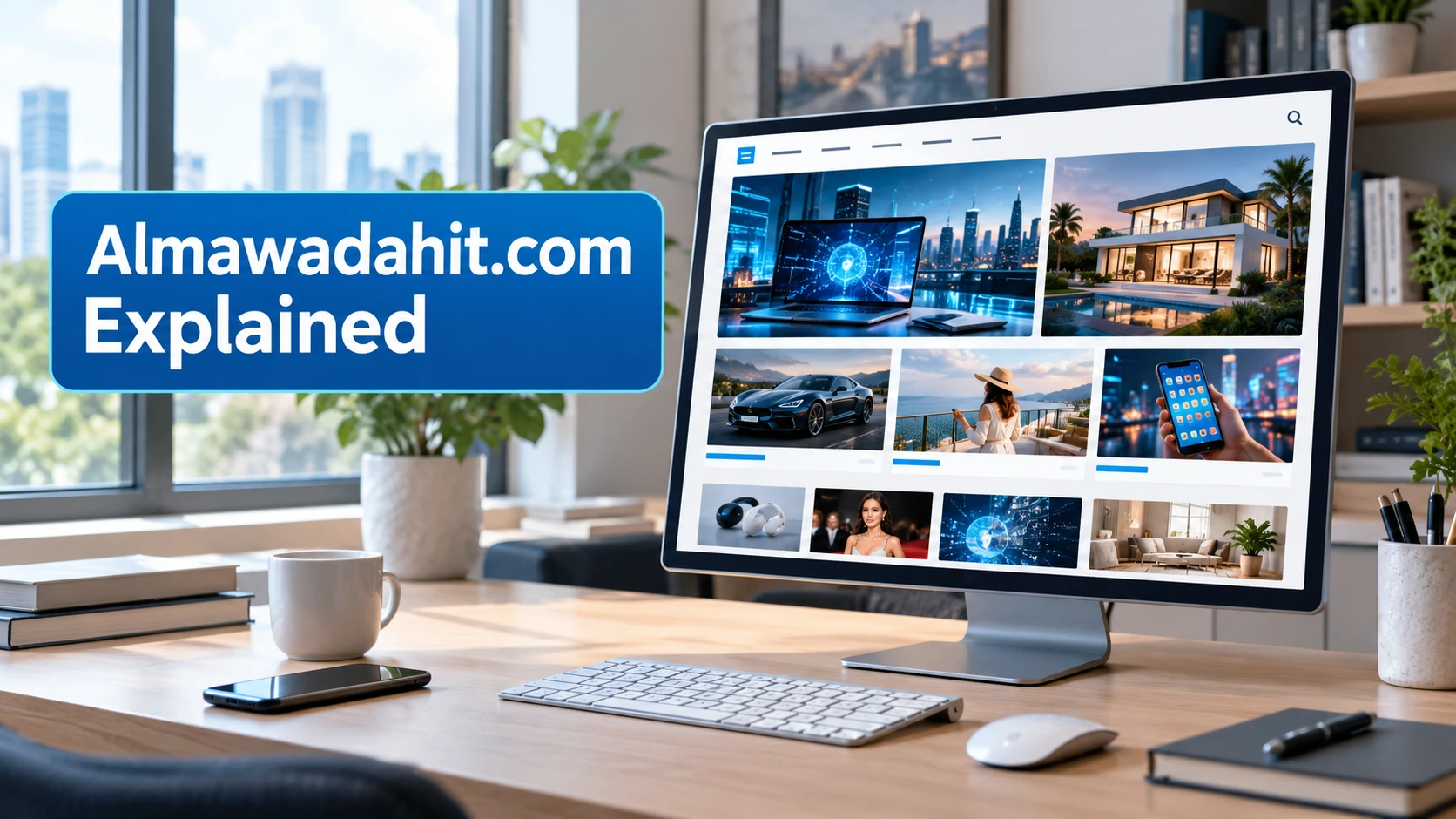 Almawadahit.com website explained with technology and lifestyle content