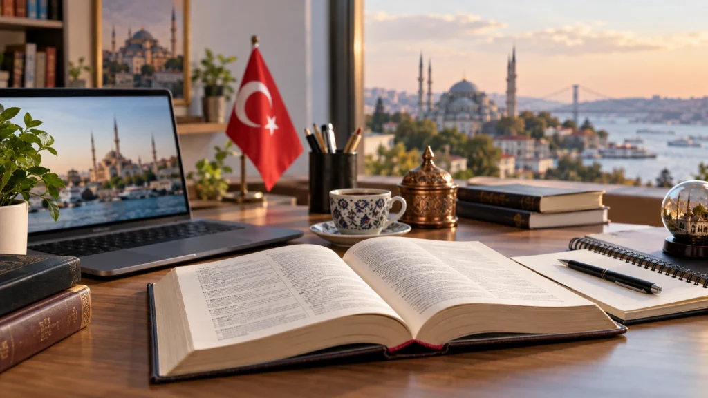 Turkish language connection related to Çbiri