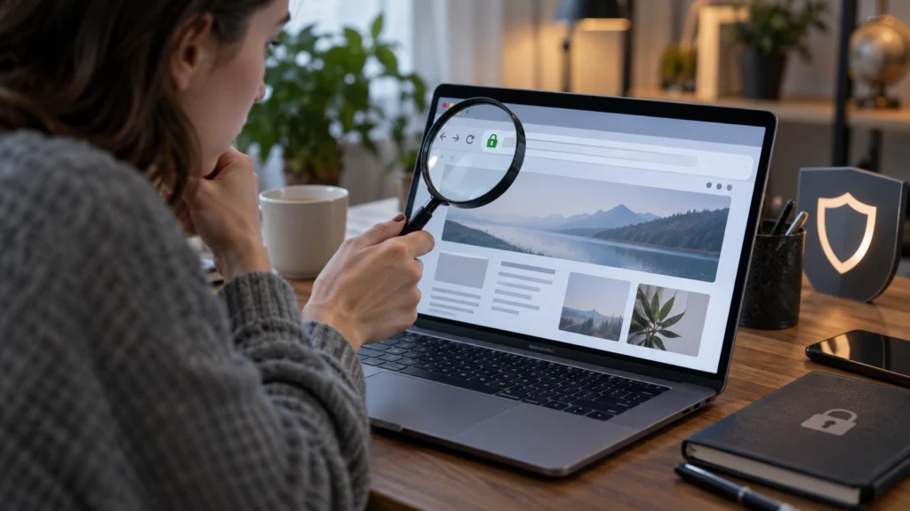 Checking Voomixi.com website safety before sharing personal information