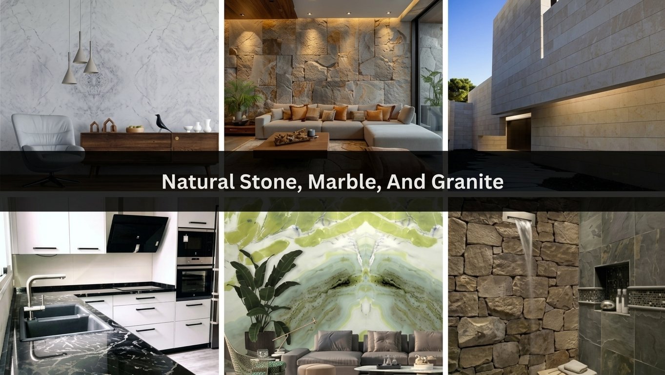 Bkstone natural stone marble and granite comparison
